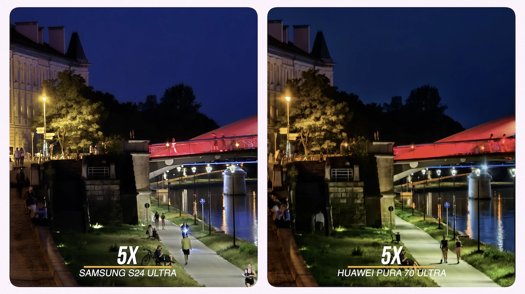 Samsung S24 Ultra vs Huawei P70 Pura Ultra